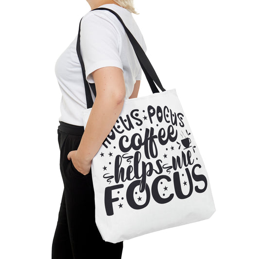 Tote Bag All Over Print Coffee Quote - Natalie's Gourmet Coffee and Tees