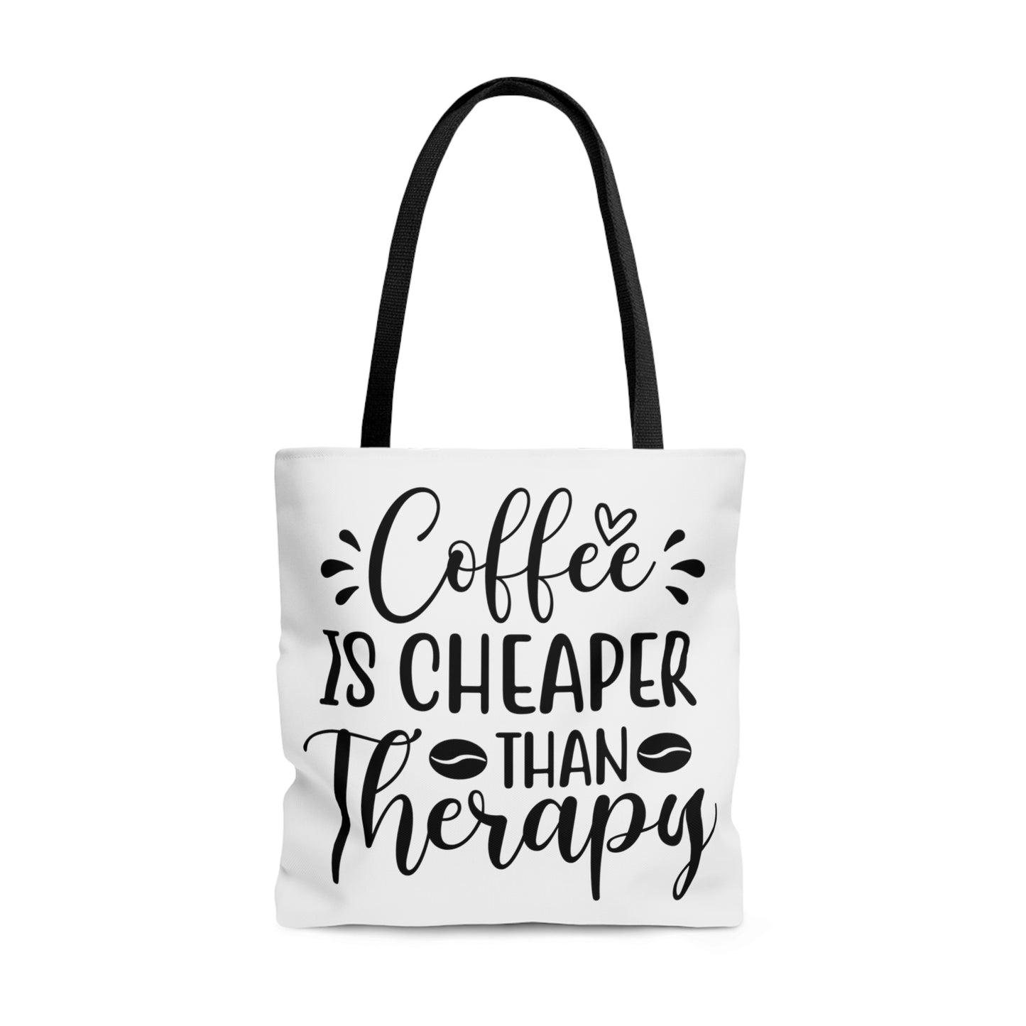 Tote Bag All Over Print Coffee Quote - Natalie's Gourmet Coffee and Tees