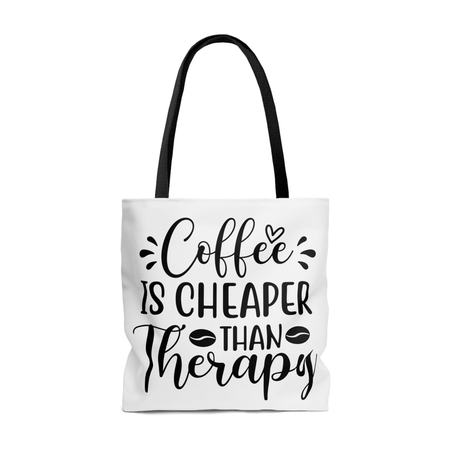 Tote Bag All Over Print Coffee Quote - Natalie's Gourmet Coffee and Tees