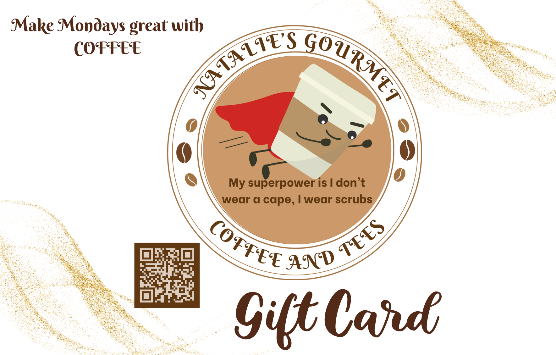 Natalie's Gourmet Coffee and Tees Gift Card - Natalie's Gourmet Coffee and Tees
