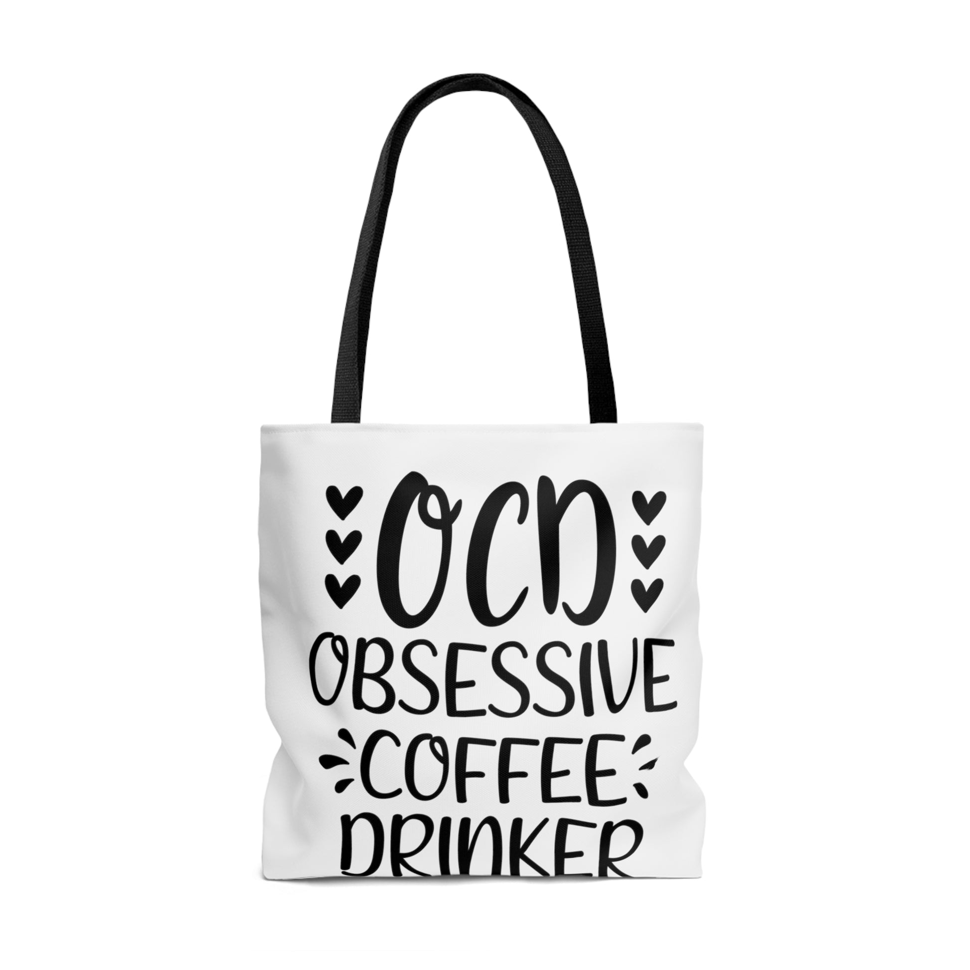 Tote Bag All Over Print Coffee Quote - Natalie's Gourmet Coffee and Tees
