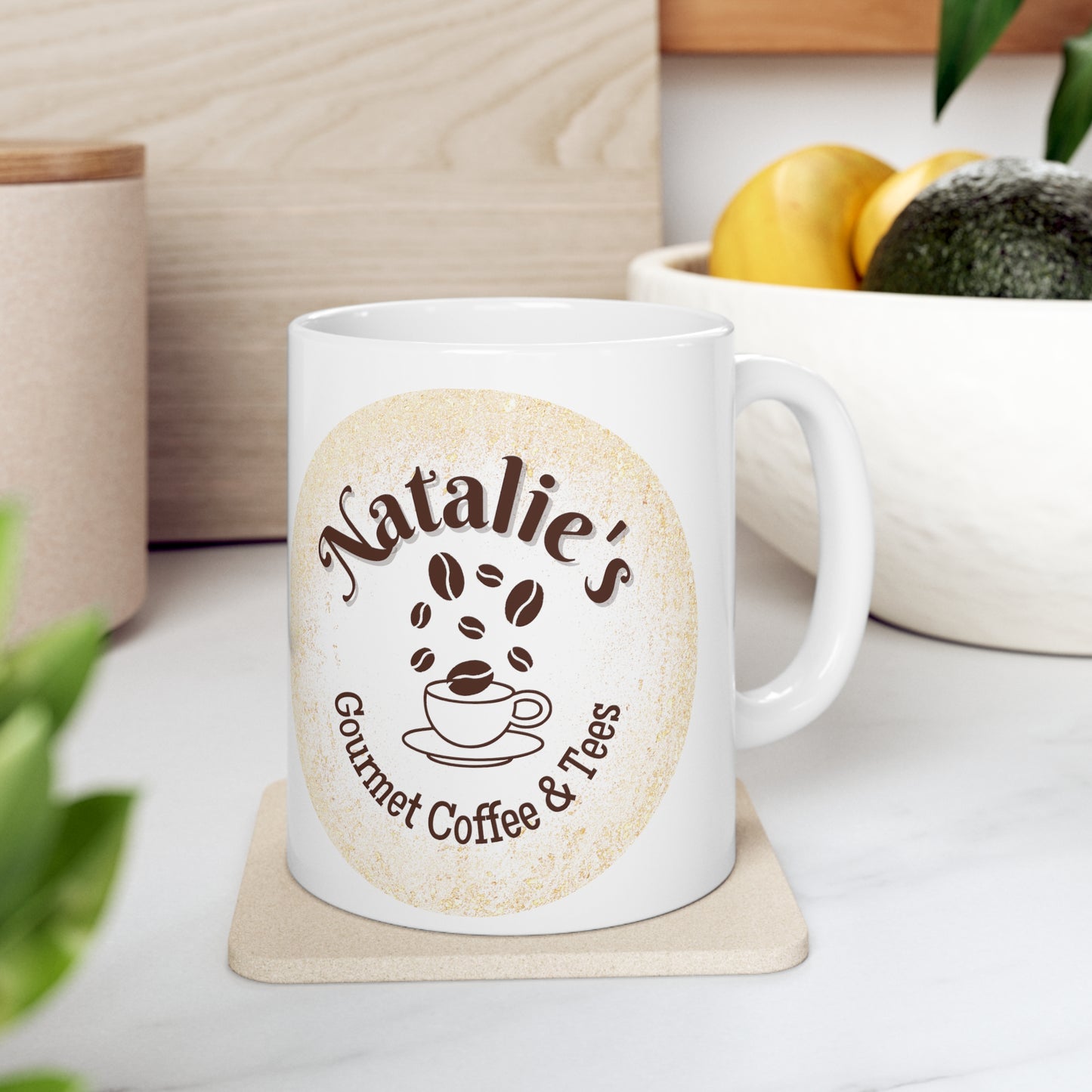 Ceramic Mug 11oz - Natalie's Gourmet Coffee and Tees