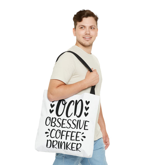 Tote Bag All Over Print Coffee Quote - Natalie's Gourmet Coffee and Tees