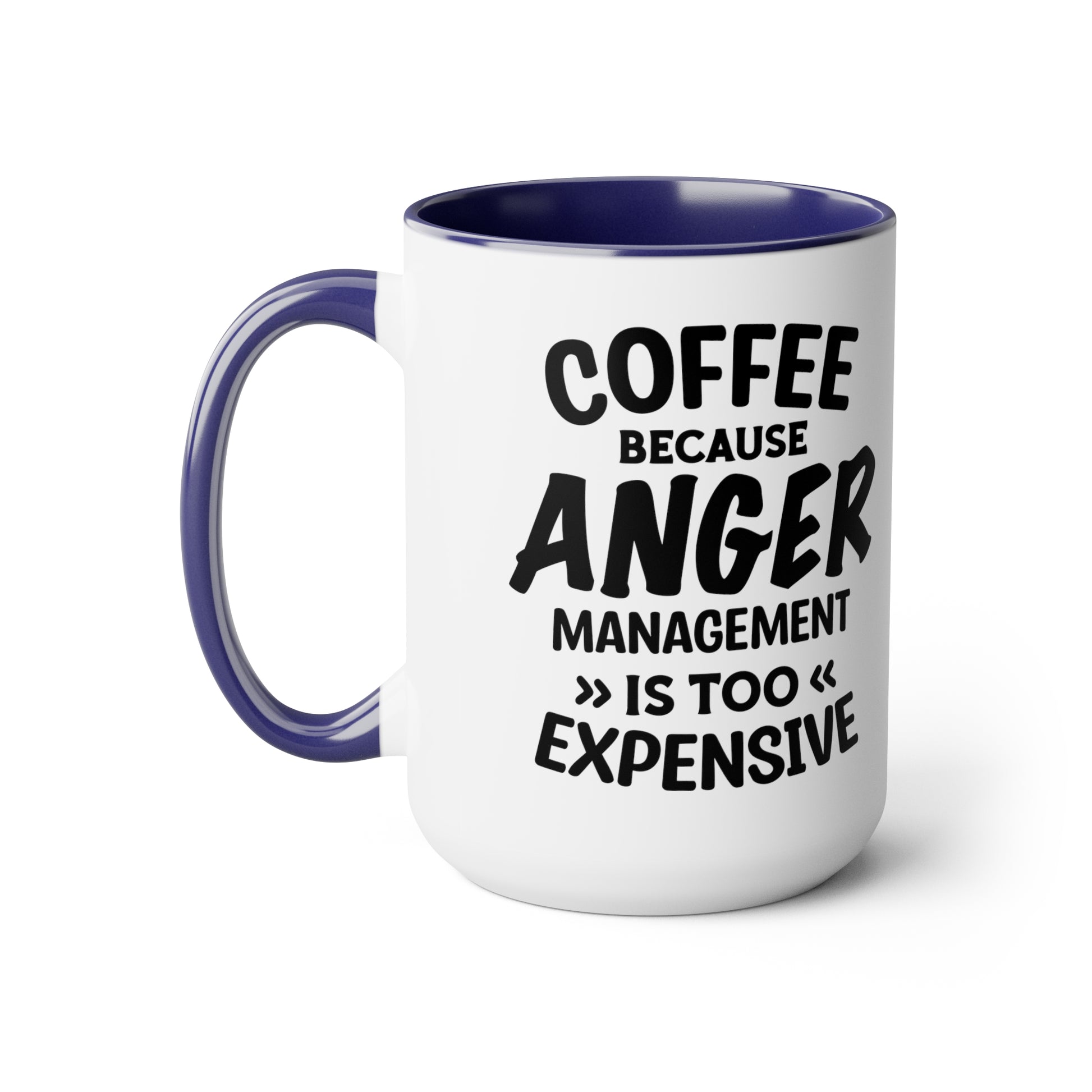 Two-Tone Coffee Mugs, 15oz - Natalie's Gourmet Coffee and Tees