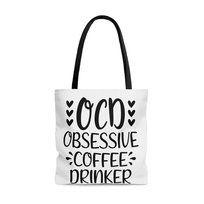 Tote Bag All Over Print Coffee Quote - Natalie's Gourmet Coffee and Tees