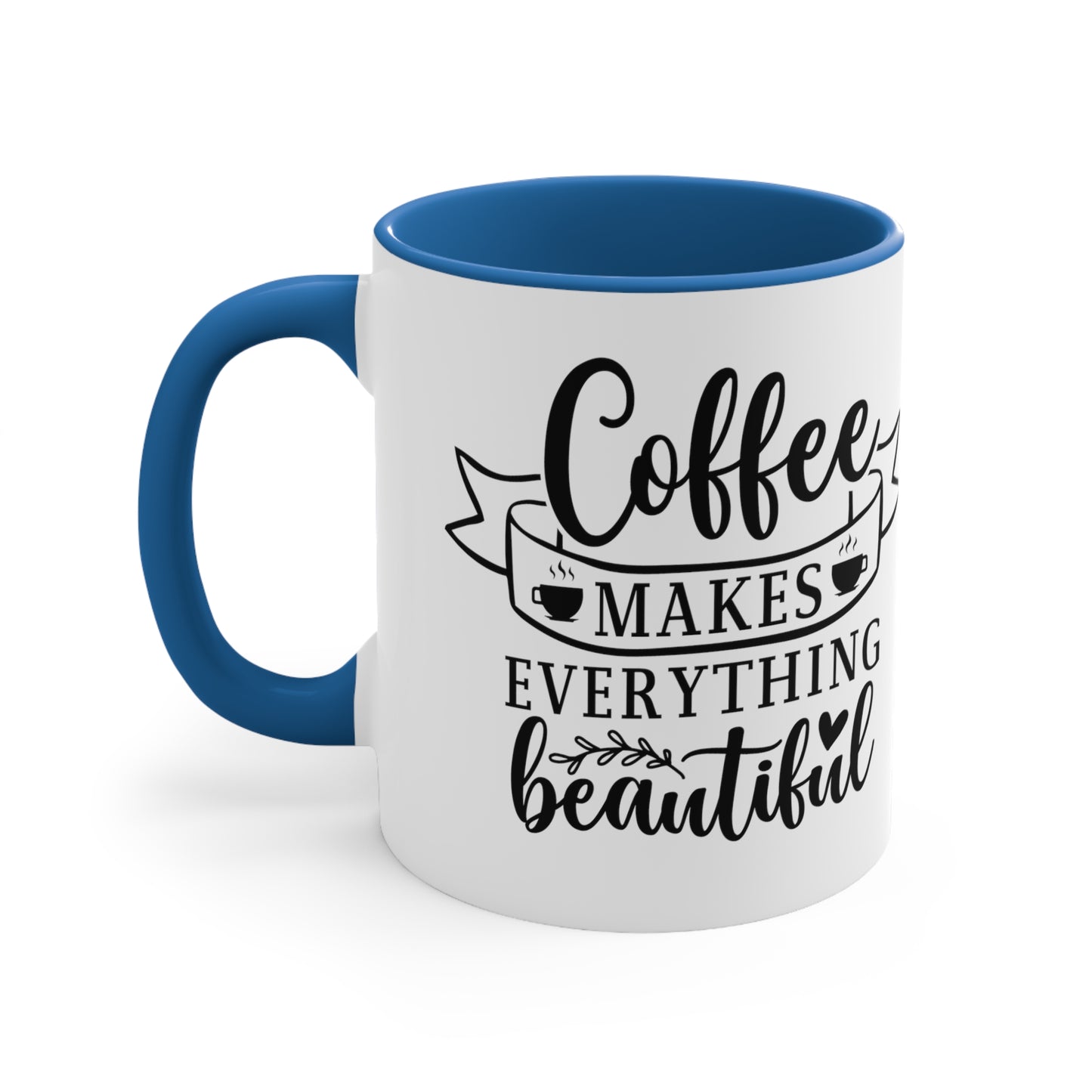 Accent Coffee Mug, 11oz - Natalie's Gourmet Coffee and Tees