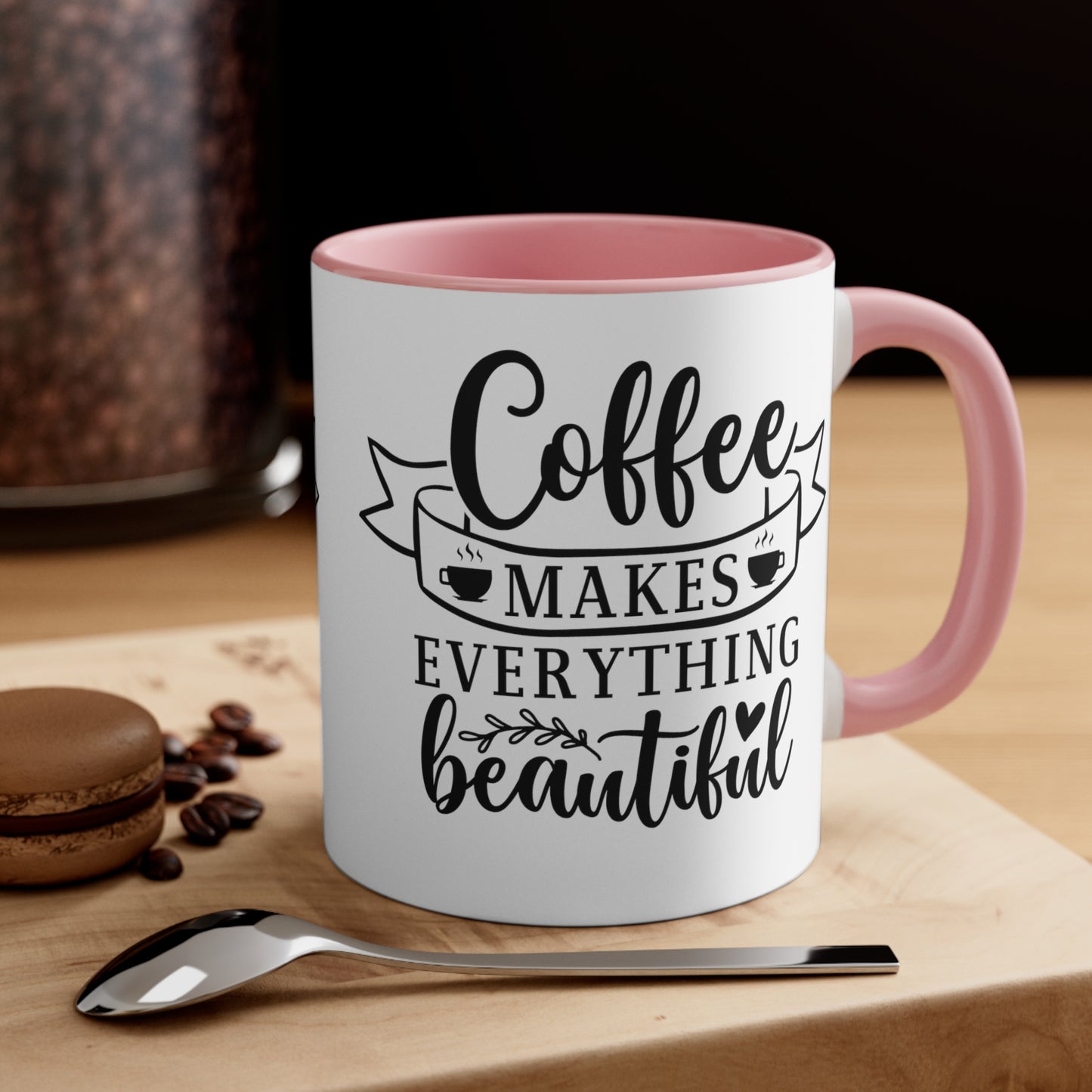 Accent Coffee Mug, 11oz - Natalie's Gourmet Coffee and Tees