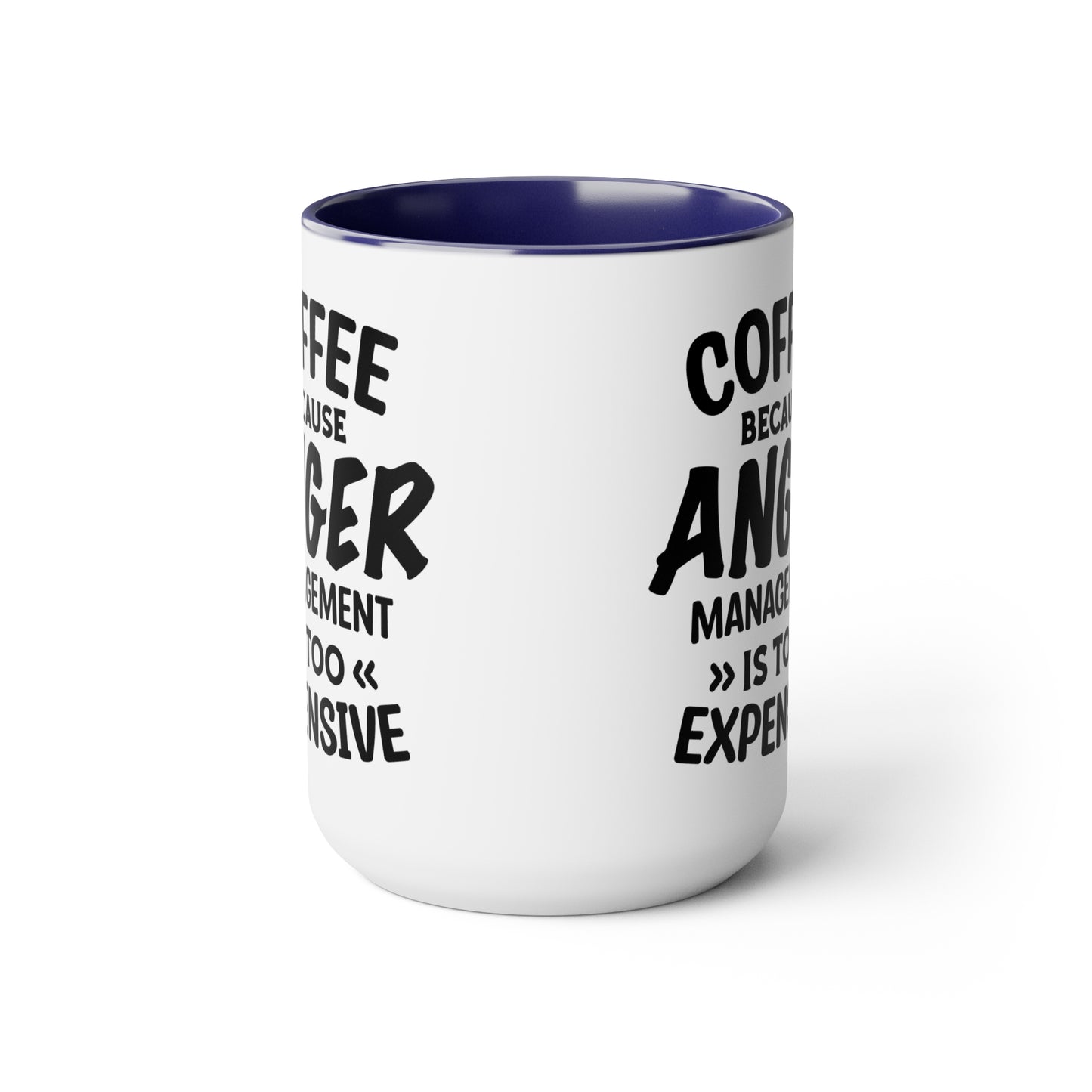 Two-Tone Coffee Mugs, 15oz - Natalie's Gourmet Coffee and Tees