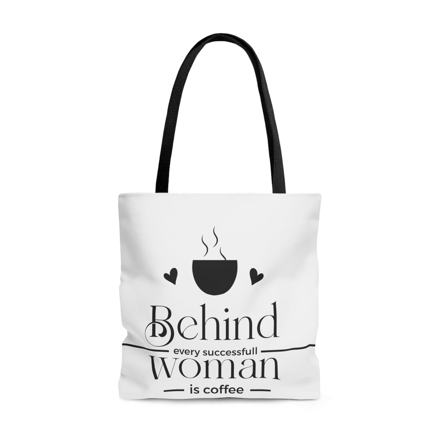 Tote Bag All Over Print Coffee Quote - Natalie's Gourmet Coffee and Tees