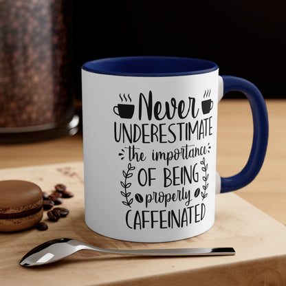 Accent Coffee Mug, 11oz - Natalie's Gourmet Coffee and Tees