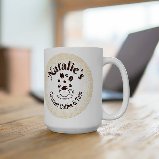 Ceramic Mug 15oz - Natalie's Gourmet Coffee and Tees