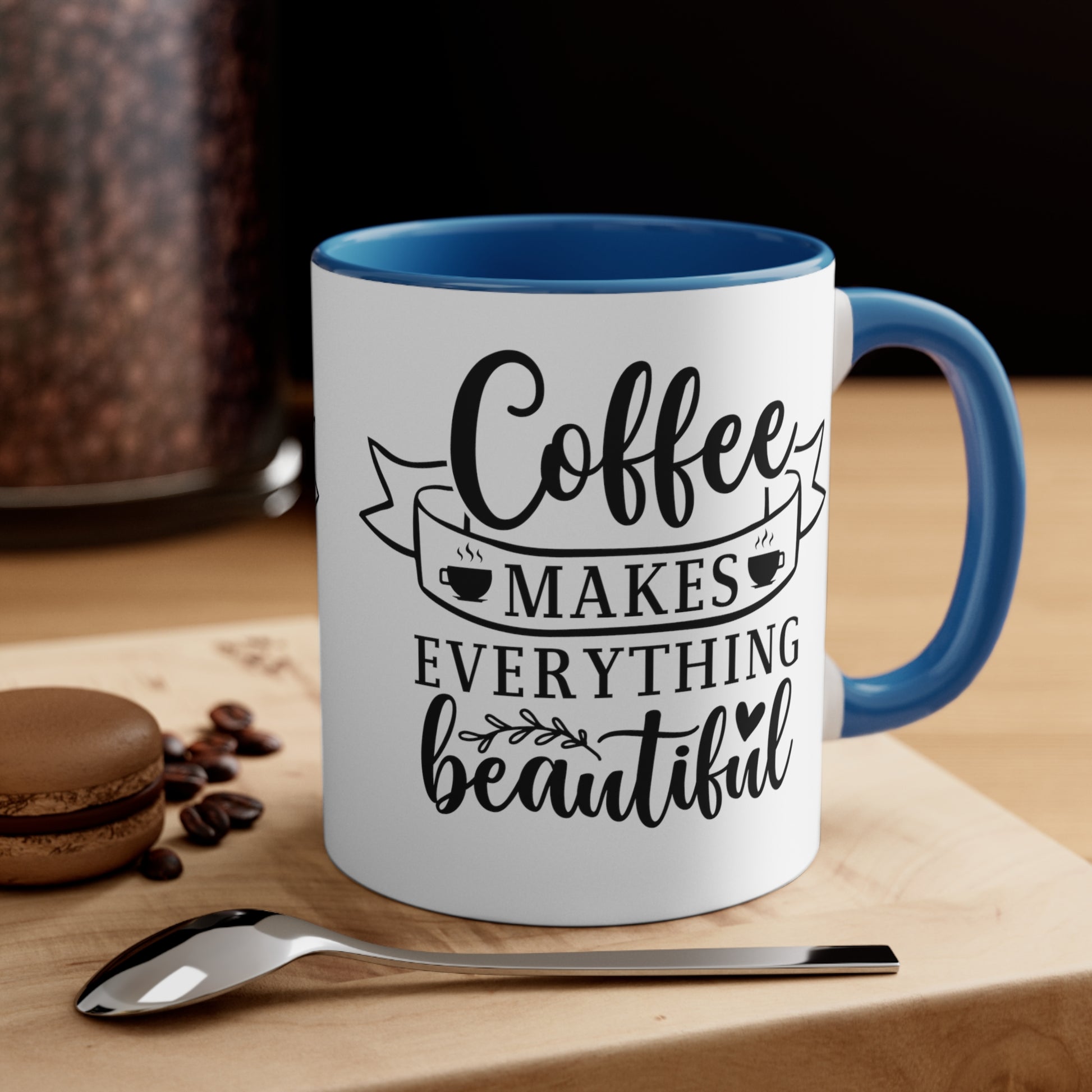 Accent Coffee Mug, 11oz - Natalie's Gourmet Coffee and Tees