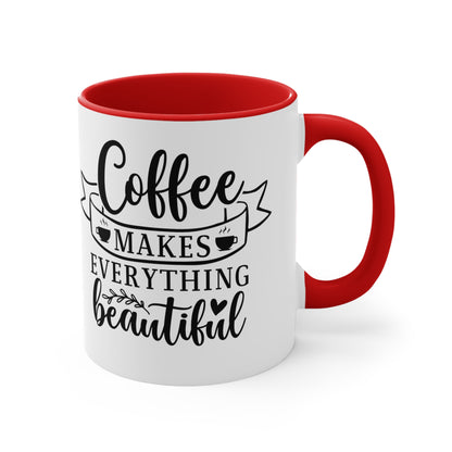 Accent Coffee Mug, 11oz - Natalie's Gourmet Coffee and Tees