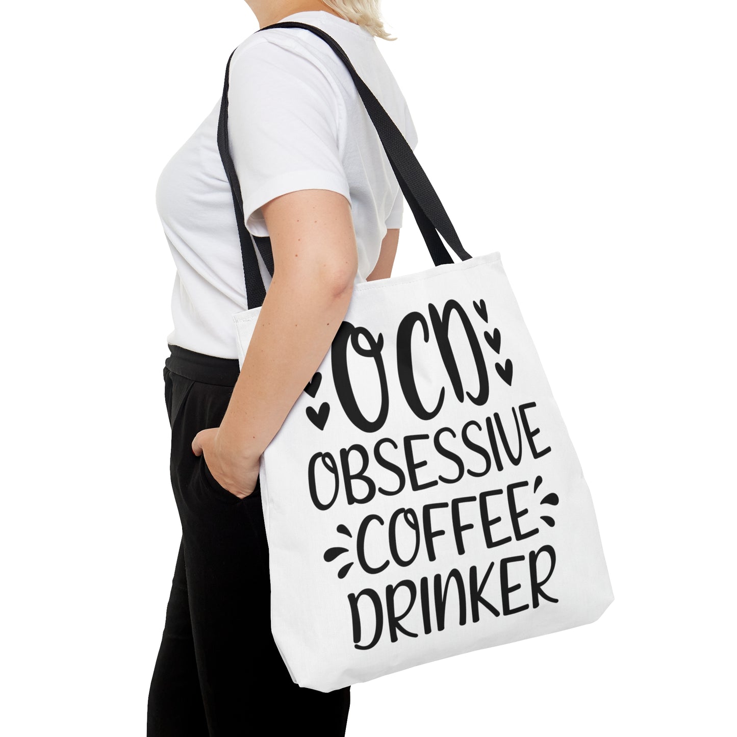 Tote Bag All Over Print Coffee Quote - Natalie's Gourmet Coffee and Tees