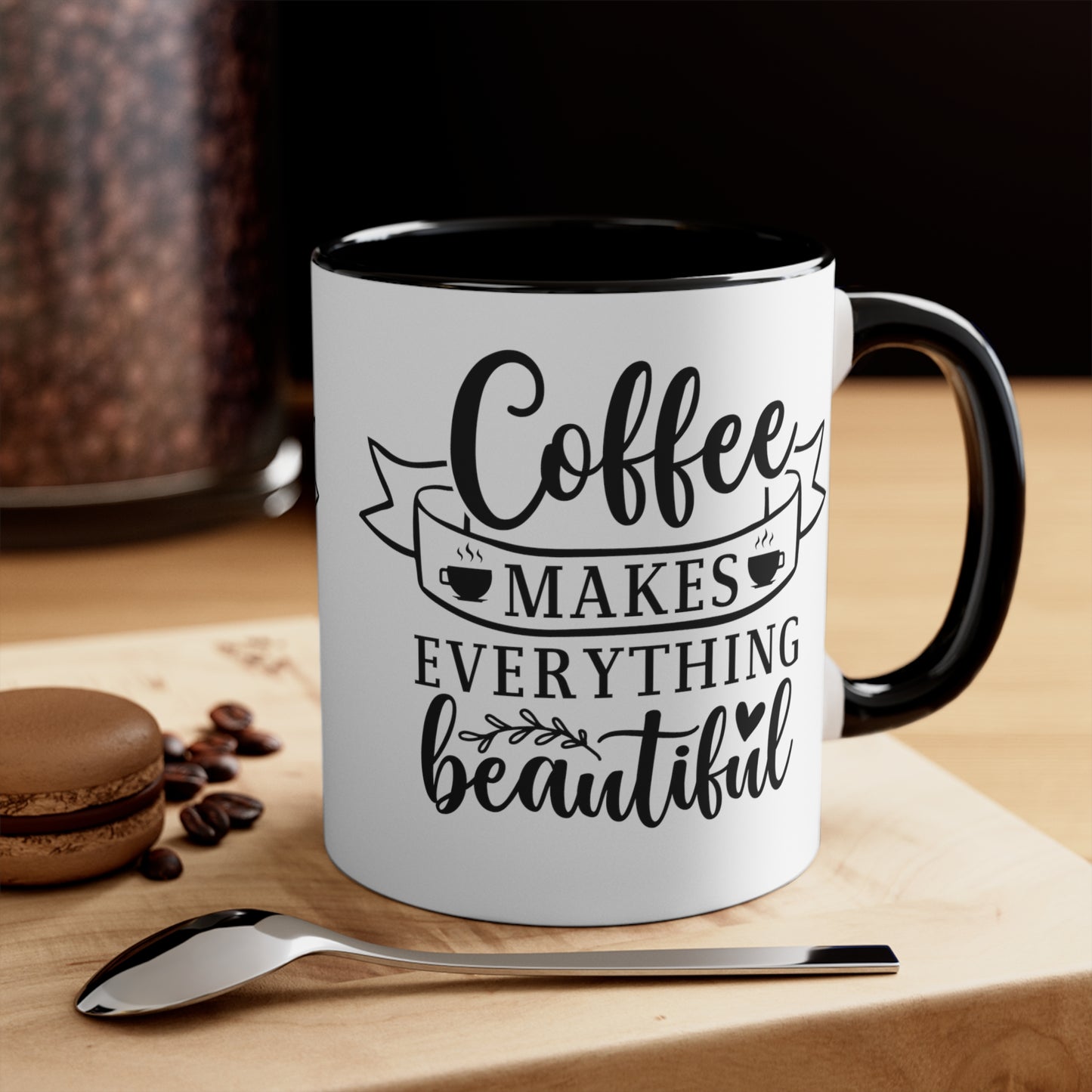 Accent Coffee Mug, 11oz - Natalie's Gourmet Coffee and Tees